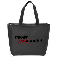 Gabrielius Landsbergis Never Post Soviet Zip Tote Bag