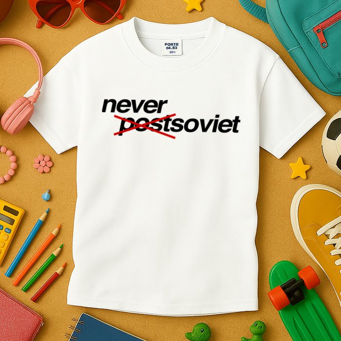 Gabrielius Landsbergis Never Post Soviet Kids T-Shirt