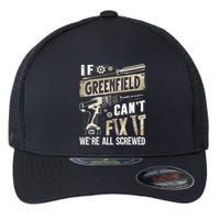 Greenfield Last Name If Greenfield CanT Fix It Flexfit Unipanel Trucker Cap