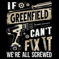 Greenfield Last Name If Greenfield CanT Fix It Backpack