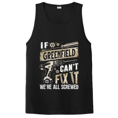 Greenfield Last Name If Greenfield CanT Fix It PosiCharge Competitor Tank