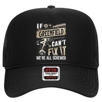 Greenfield Last Name If Greenfield CanT Fix It Trucker Hat