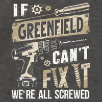Greenfield Last Name If Greenfield CanT Fix It Vector Backpack