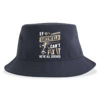 Greenfield Last Name If Greenfield CanT Fix It Sustainable Bucket Hat
