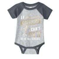 Greenfield Last Name If Greenfield CanT Fix It Infant Baby Jersey Bodysuit