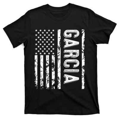 Garcia Last Name Funny Surname Team Garcia Family Reunion T-Shirt