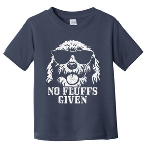 Goldendoodle Labradoodle No Fluffs The Dood Funny Doodle Dog Toddler T-Shirt