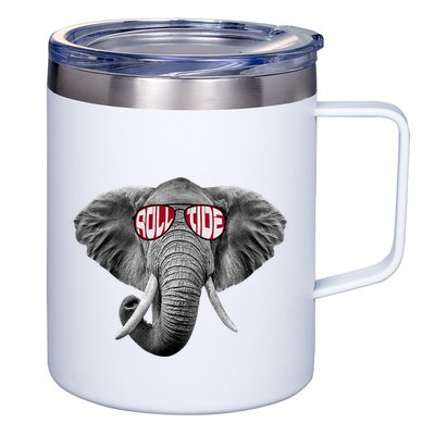 Graphic Last Name Roll Tide Alabama Retro Vintage Outfits Name Proud 12oz Stainless Steel Coffee Mug