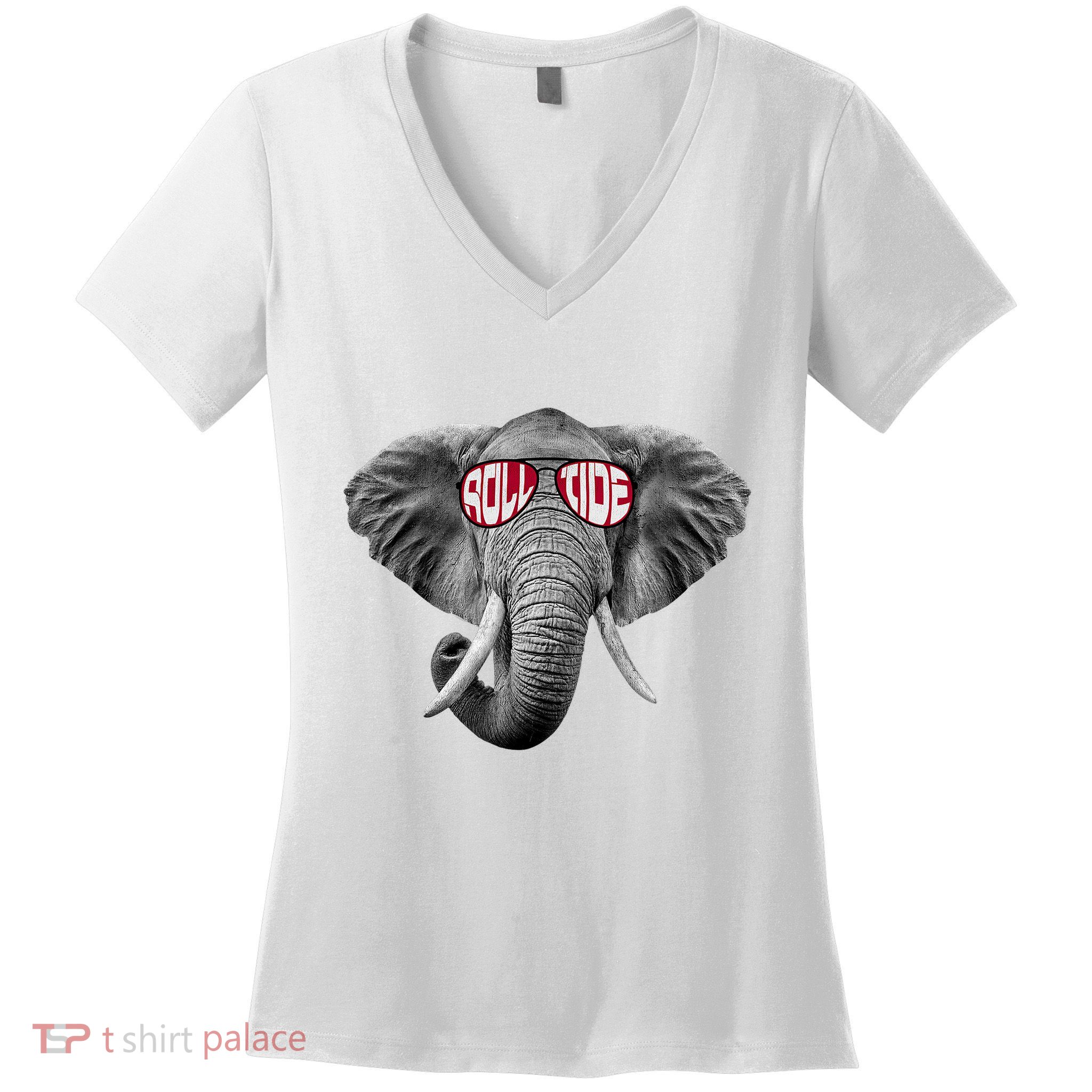 Graphic Last Name Roll Tide Alabama Retro Vintage Outfits Name Proud Women's V-Neck T-Shirt