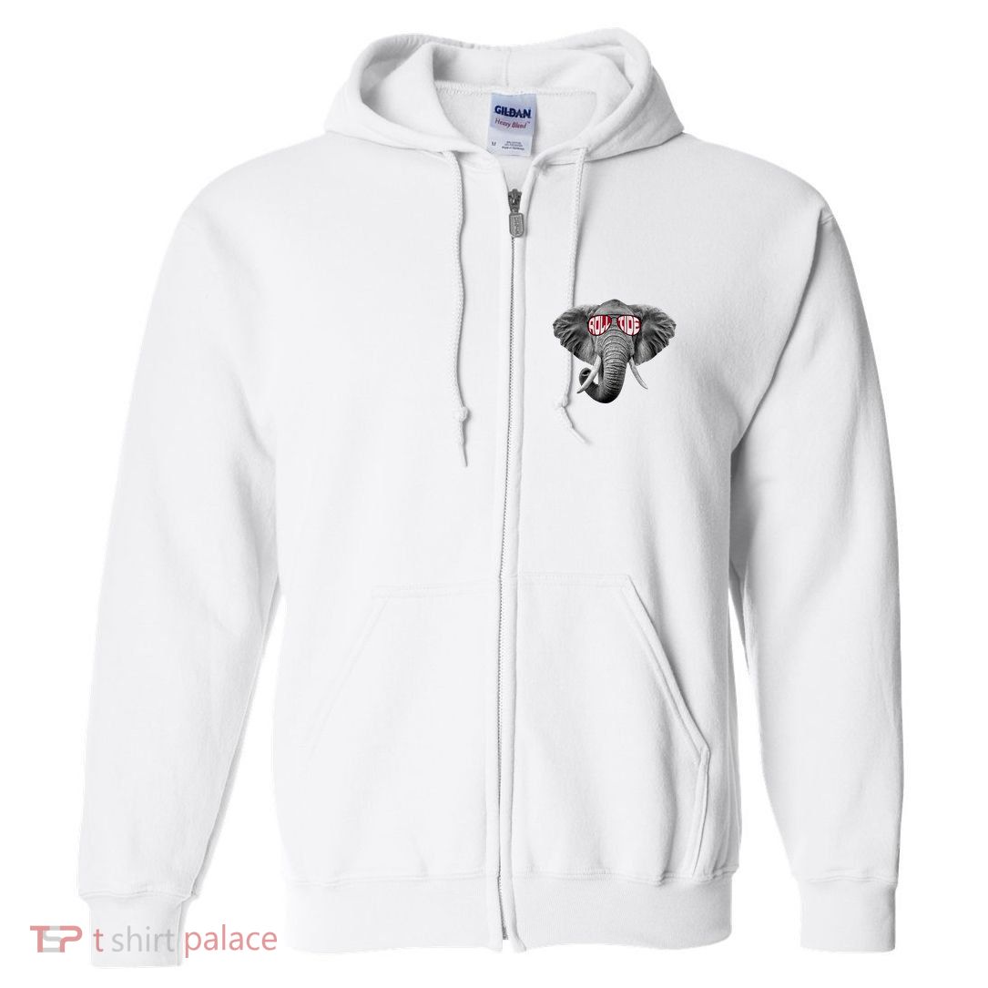 Graphic Last Name Roll Tide Alabama Retro Vintage Outfits Name Proud Full Zip Hoodie
