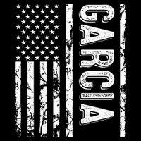 Garcia Last Name Funny Surname Team Garcia Family Reunion Cooling Performance Crew T-Shirt