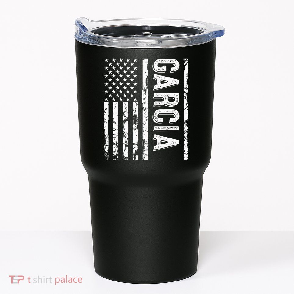 Garcia Last Name Funny Surname Team Garcia Family Reunion Tumbler
