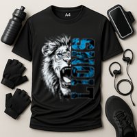 Graphic Lions Name Distressed Classic Lion Name Styles Funny Gift Performance Shirt