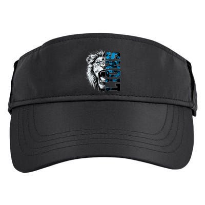 Graphic Lions Name Distressed Classic Lion Name Styles Funny Gift Adult Drive Performance Visor