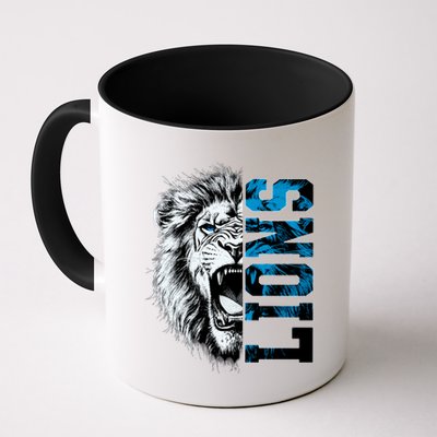 Graphic Lions Name Distressed Classic Lion Name Styles Funny Gift Mug