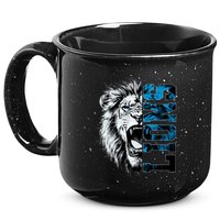 Graphic Lions Name Distressed Classic Lion Name Styles Funny Gift 15oz Campfire Ceramic Mug