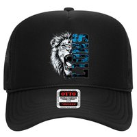 Graphic Lions Name Distressed Classic Lion Name Styles Funny Gift Hat