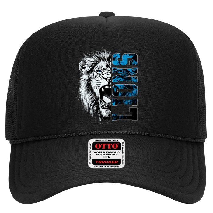 Graphic Lions Name Distressed Classic Lion Name Styles Funny Gift Hat