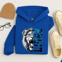 Graphic Lions Name Distressed Classic Lion Name Styles Funny Gift Hoodie