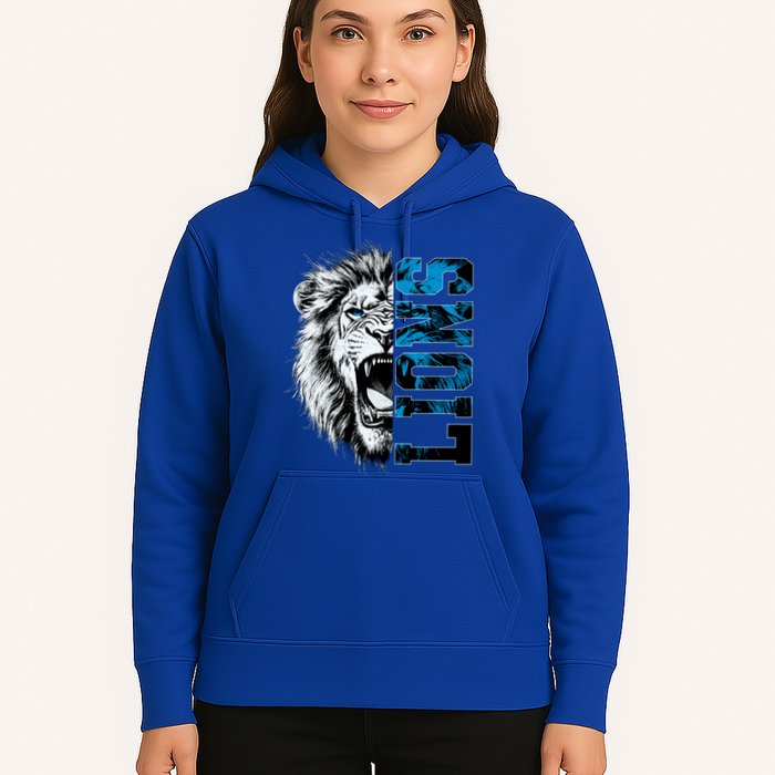 Graphic Lions Name Distressed Classic Lion Name Styles Funny Gift Hoodie