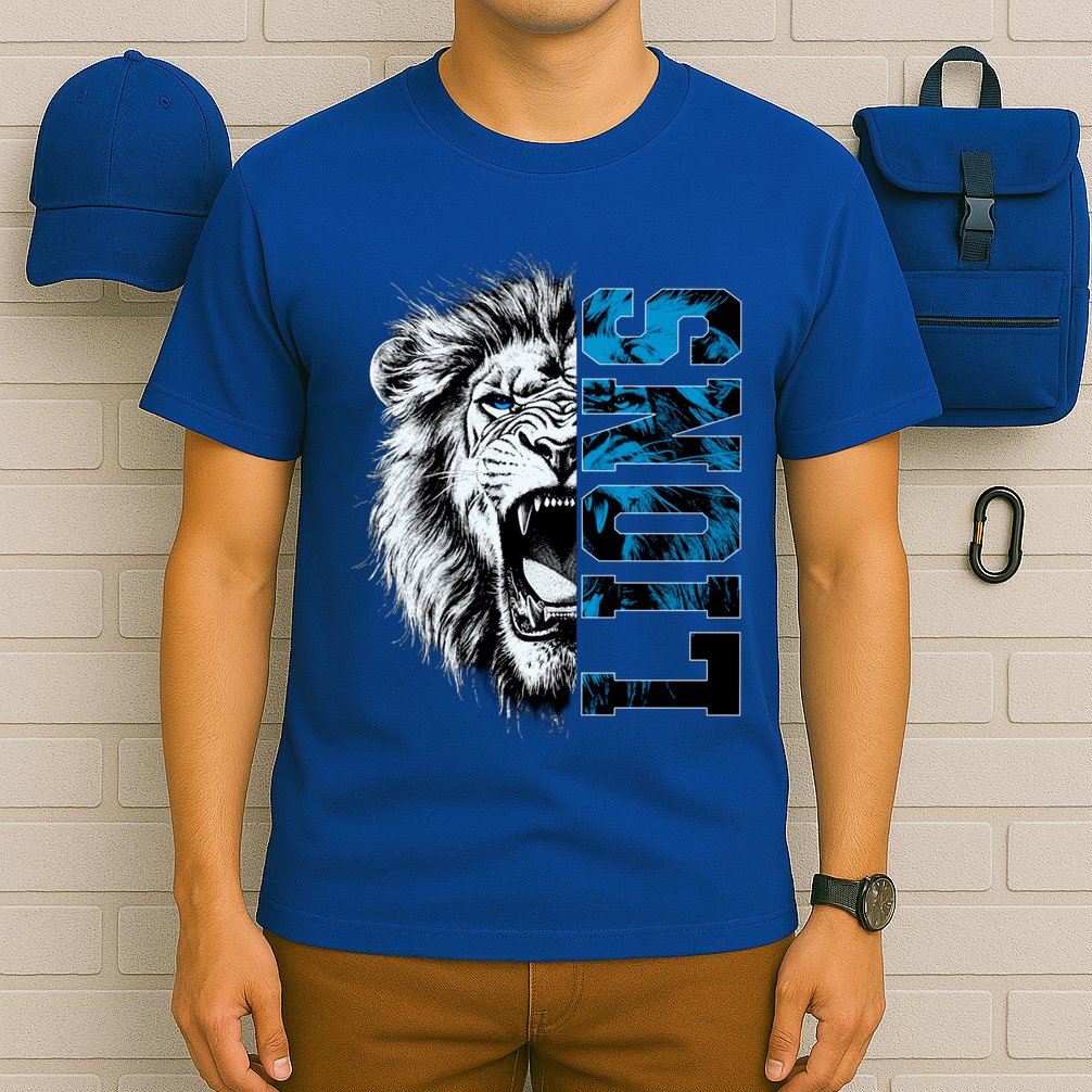 Graphic Lions Name Distressed Classic Lion Name Styles Funny Gift T-Shirt