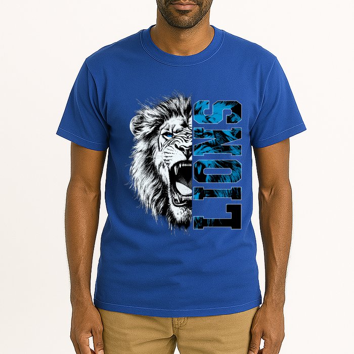 Graphic Lions Name Distressed Classic Lion Name Styles Funny Gift Tall T-Shirt