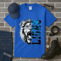 Graphic Lions Name Distressed Classic Lion Name Styles Funny Gift Tall T-Shirt