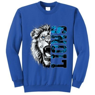 Graphic Lions Name Distressed Classic Lion Name Styles Funny Gift Tall Sweatshirt