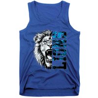 Graphic Lions Name Distressed Classic Lion Name Styles Funny Gift Tank Top