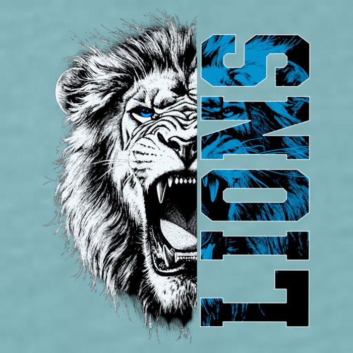 Graphic Lions Name Distressed Classic Lion Name Styles Funny Gift Sueded Cloud Jersey T-Shirt