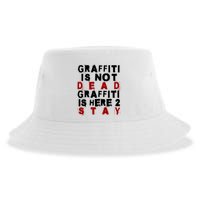 Graffiti Lives On: ItS Here To Stay Not Fade Away! Sustainable Bucket Hat