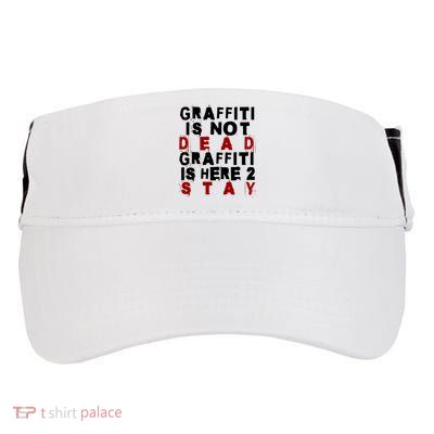 Graffiti Lives On: ItS Here To Stay Not Fade Away! Adult Drive Performance Visor