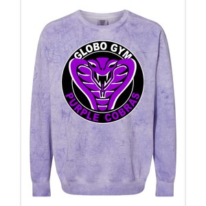 Globo Gym Purple Cobras Gym Colorblast Crewneck Sweatshirt