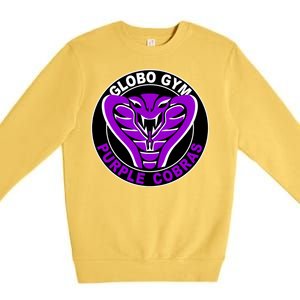 Globo Gym Purple Cobras Gym Premium Crewneck Sweatshirt