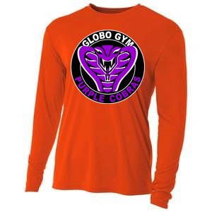 Globo Gym Purple Cobras Gym Cooling Performance Long Sleeve Crew