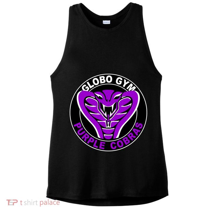 Globo Gym Purple Cobras Gym Ladies PosiCharge Tri-Blend Wicking Tank