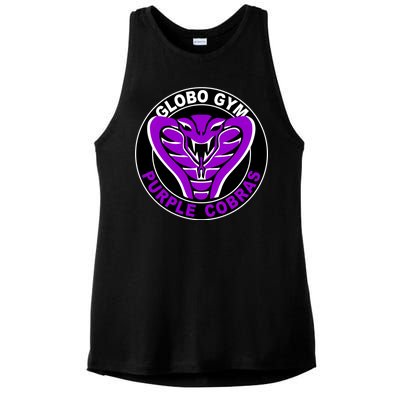 Globo Gym Purple Cobras Gym Ladies PosiCharge Tri-Blend Wicking Tank