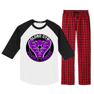 Globo Gym Purple Cobras Gym Raglan Sleeve Pajama Set