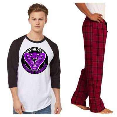 Globo Gym Purple Cobras Gym Raglan Sleeve Pajama Set