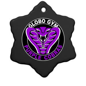 Globo Gym Purple Cobras Gym Ceramic Star Ornament