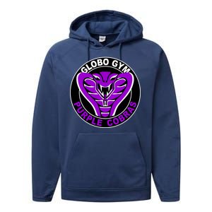 Globo Gym Purple Cobras Gym Performance Fleece Hoodie