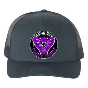 Globo Gym Purple Cobras Gym Yupoong Adult 5-Panel Trucker Hat