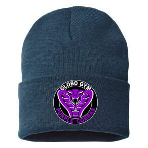 Globo Gym Purple Cobras Gym Sustainable Knit Beanie