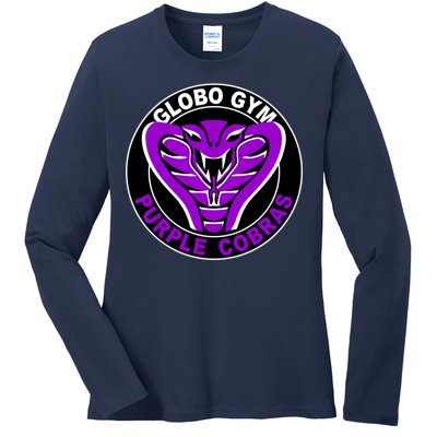 Globo Gym Purple Cobras Gym Ladies Long Sleeve Shirt