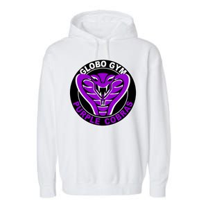 Globo Gym Purple Cobras Gym Garment-Dyed Fleece Hoodie