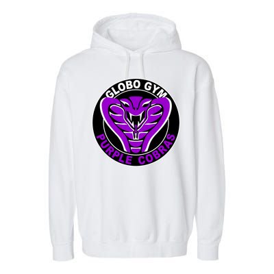 Globo Gym Purple Cobras Gym Garment-Dyed Fleece Hoodie