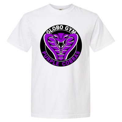 Globo Gym Purple Cobras Gym Garment-Dyed Heavyweight T-Shirt