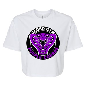 Globo Gym Purple Cobras Gym Bella+Canvas Jersey Crop Tee