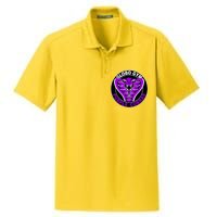 Globo Gym Purple Cobras Gym Dry Zone Grid Polo