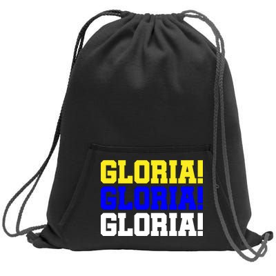 Gloria! Gloria! Gloria! Sweatshirt Cinch Pack Bag